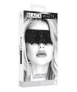 Shots Ouch Black &amp; White Lace Mask W/elastic Straps Black - $234.92 MXN