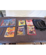 Quantum Leap Pad  Leapfrog 6 Cartridges &amp; Books &amp; Case - $61.22 CAD