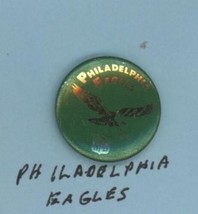 NFL pinback  from the 60s  Philadelphia EAGLES  7/8&quot; - £12.01 GBP