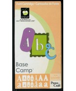 Cricut Fonts Cartridge - BASE CAMP - Provo Craft 29-0014 - $18.70