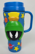 Vintage Applause Looney Tunes Marvin Martian Cup Travel Mug Warner Bros 1998 - £13.53 GBP