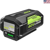 Lightweight 6000mAh Replacement Battery for Ryobi 40V Tools with Safety ... - $71.99