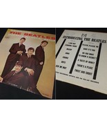 INTRODUCING THE BEATLES LP record VeeJay 1964 column back brackets mono ... - $83.99