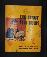 Vtg Cub Scout Fun Book Boy Scouts Of America 1956 Hardcopy BSA Activity ... - $278.27 MXN