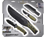 Camillus Warrior Knife Pack 3 Piece SURVIVAL SET - £51.24 GBP