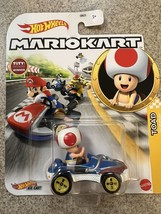 Hot Wheels Mario Kart TOAD In SNEAKER Die-Cast Vehicle New - $10.00