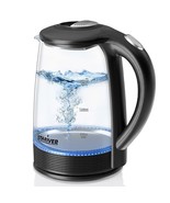 Electric Kettle, 2L Electric Tea Kettle, Bpa-Free Glass Kettle With Led,... - £36.33 GBP