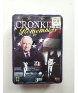 Walter Cronkite Remembers - 3 DVD Boxed Set in Metal Tin 2007 - Sealed - £7.79 GBP