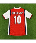 Arsenal 1998/99 Home Short Sleeve Shirt Name Set BERGKAM#10 - $35.00