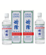 2x Kwan Loong Chinese Medicated Oil Pain Relief Headache (57ml) 均隆驅風油 Fr... - $35.38