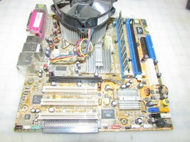 Asus PTGD1-LA Rev 1.06 / Hp 5187-7617 Motherboard +3.0GHZ Pentium 4 +1GB Ram - £95.57 GBP