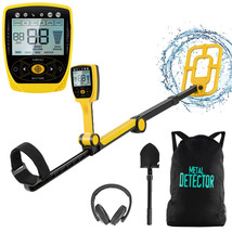 Foldable Metal Detector for Adults Professional &amp; Waterproof Gold Detector - £135.88 GBP