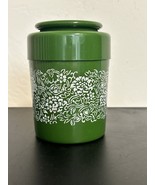 Vtg MCM Avocado Green Canister Floral Marumiya - €10,23 EUR