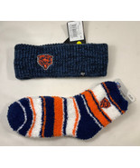 NEW! Chicago Bears Soft Fuzzy Socks PLUS Headband One Size Fits Most NFL - €9,24 EUR