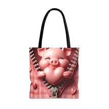 Tote Bag, Pig, Personalised/Non-Personalised Tote bag, 3 Sizes Available - £22.38 GBP+