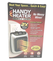 Handy Heater HEATTB-MC12/4 Turbo 800 Wall Outlet Ceramic Space Heater - $20.68