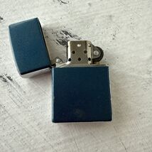 Zippo 1996 Vintage Windproof Lighter - Matte Blue Finish - Collectible  ... - $28.71