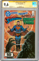 CGC SS 9.6 DC Comics Presents #85 SIGNED Jose Luis Garcia Lopez Superman Swamp - £96.70 GBP