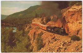 Postcard Train D &amp; R G Narrow Gauge Railroad Durango To Silverton Colorado - £3.09 GBP