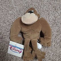 Disney Store George of the Jungle Beanbag Plush Ape 8&quot; New With Tag NOS NWT - £3.93 GBP