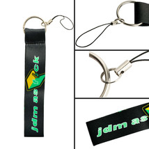 BRAND NEW JDM AS FCK DOUBLE SIDE Racing Cell Holders Keychain Universal - £7.86 GBP