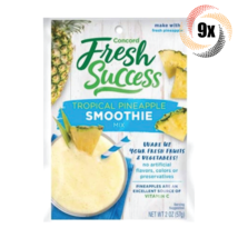 9x Packs Concord Fresh Success Tropical Pineapple Smoothie Drink Mix | 2oz - £19.46 GBP