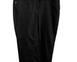 White House Black Market Black Trousers Dress Pants Waistress Ankle Size 4 - $13.41