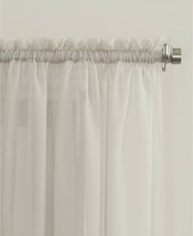 No. 918 Sheer Voile 59" x 95" Rod Pocket Top Curtain Panel T4101413 - £5.53 GBP