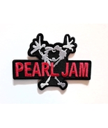 PEARL JAM AMERICAN HEAVY ROCK METAL POP MUSIC BAND EMBROIDERED PATCH  - £3.99 GBP