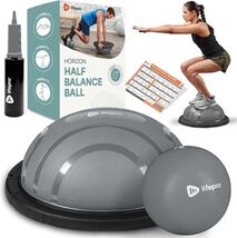 Lifepro Half Balance Ball Trainer - Stability Ball for Exercise (Open Box) - $68.39