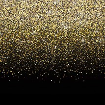 Black And Gold Photo Booth Backdrop - Perfect Party Decoration For Graduation, B - £31.28 GBP