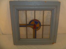 LOCAL PICKUP American Made Stained Glass Window Unleaded Beautiful Patte... - €60,40 EUR