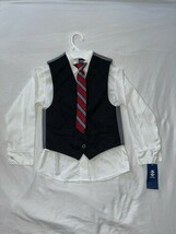 IZOD Kid&#39;s Dress Shirt, Tie, &amp; Vest Set, Size 6 Regular - $15.99