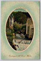 Old Stone Mill Gottschalk Greetings Good Wishes Art Postcard L21 - $3.95