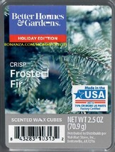 Crisp Frosted Fir Better Homes and Gardens Scented Wax Cubes Tarts Melts - £3.20 GBP