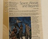 Space Above And Beyond Tv Show Print Ad Tpa15 - £4.74 GBP