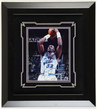 Karl Malone Signed Jazz Custom Framed Photo Display (Beckett) - £181.52 GBP