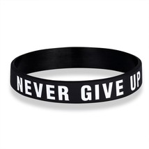 New Design Minimalist Style Silicone Bracelet Men Woman Road TO The Dream Bracel - £8.24 GBP