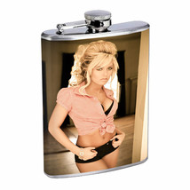 Country Pin Up Girls D8 Flask 8oz Stainless Steel Hip Drinking Whiskey - £11.61 GBP