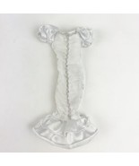 Vintage Barbie Doll Fashion Avenue White Mermaid Ruching Dress Mattel EUC - $341.93 MXN