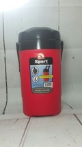 Sport Beverage Cooler with Chain Link Hooks 1/2 Gal. | 1.9 Liter - £14.24 GBP