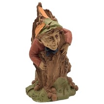 Tom Clark Gnome STUCK Figurine Edition #97 In Tree Stump Curious Vtg 1983 COA - £18.11 GBP