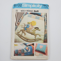 Simplicity Sewing Pattern 6702 UnCut Holly Hobbie Quilt for Bed or Baby Crib - £5.50 GBP