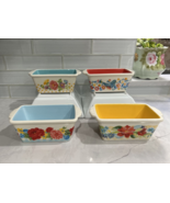 The Pioneer Woman Floral Medley 4.8-Inch Mini Loaf Pans, Set of 4 - €17,77 EUR