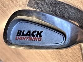 Black Lightning #6 iron XVG R Flex Comp Interlace Graph Chicago Golf PET... - £9.58 GBP