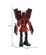 Speakerman Titan Building Blocks Set TV Shows Action Figure Model Bricks... - $89.47