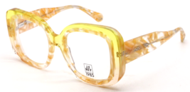 New J.F. Rey Charlotte 5081 Yellow Peach Marble Authentic Eyeglasses 52-21 - £295.52 GBP