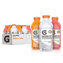 Gatorlyte Rapid Rehydration Beverage, 3 Flavor Variety Pack, 20 Fl Oz Pack of 12 - £36.53 GBP