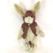 New Boyds Bears Easter Bunny Cream Rabbit GOLDA Plush Stuffed Animal In ... - £21.00 GBP