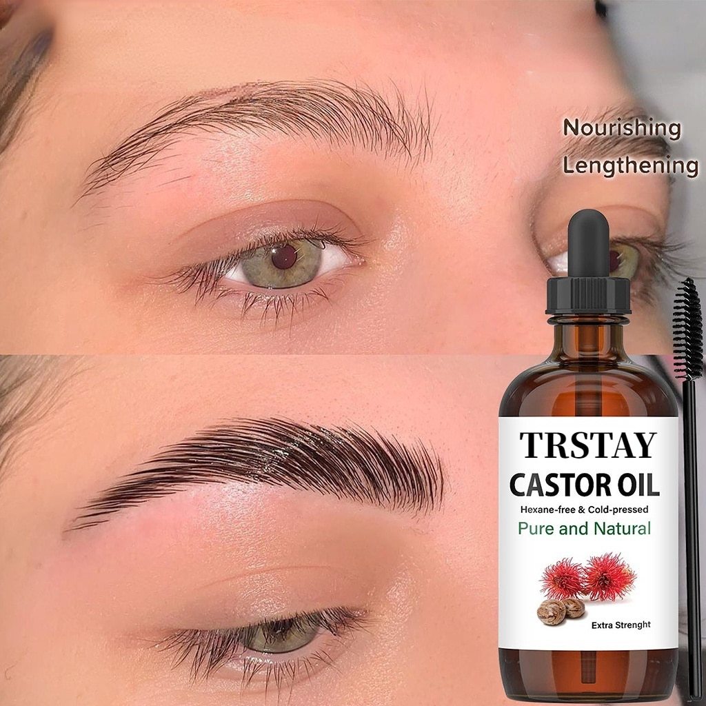 TRSTAY Eyelash Eyebrow Growth Oil Brow Essential Oils Essence Anti Alopecia Cast - $19.01